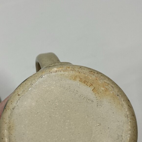 Monroe Salt Works Pottery Mugs Iris Handmade Art Studio Pottery Coffee Cup Lot - Picture 8 of 13